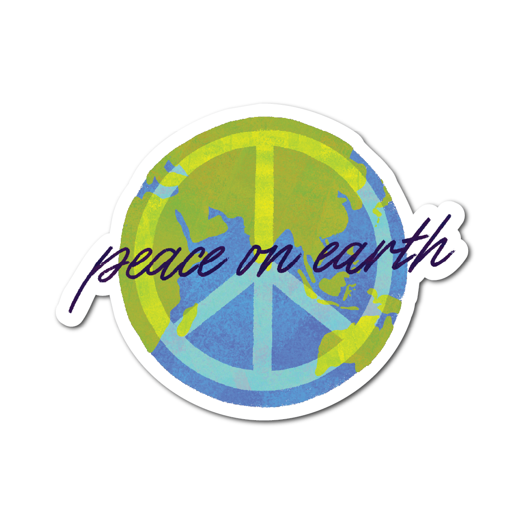 Peace on Earth Decal