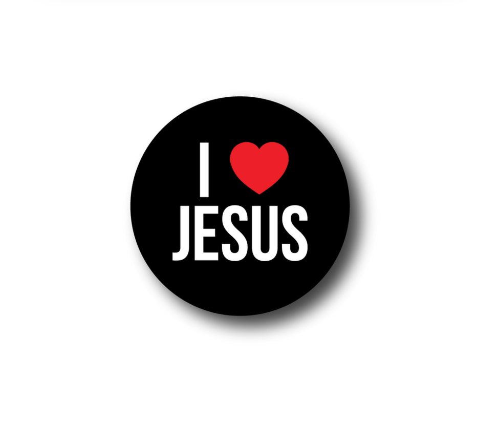 I Heart Jesus Decal