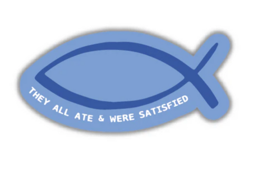 Ichthus Fish Sticker